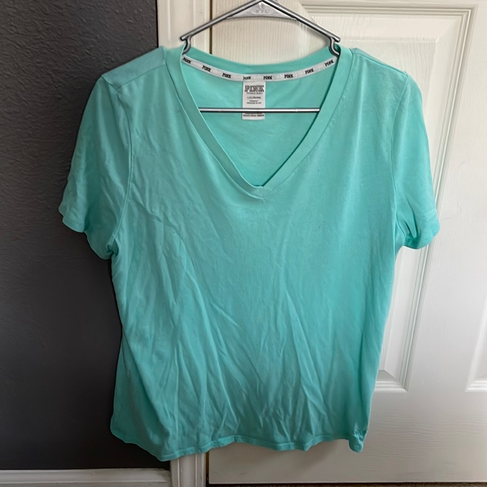 PINK shirt sleeve t-shirt